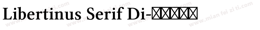 Libertinus Serif Di字体转换